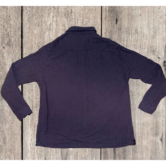 Carbon 2 Cobalt Gray Black Long Sleeve Button Down Shirt Men’s Size Large - Picture 6 of 7